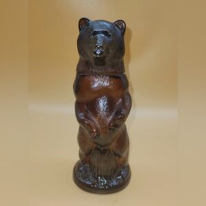 Vintage 1970s Avon Kodiak bear‎ wild country aftershave bottle
